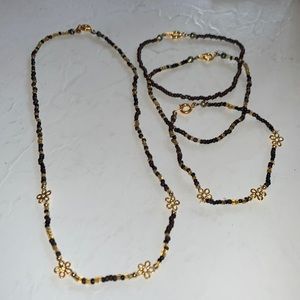 Necklace and Bracelets Set